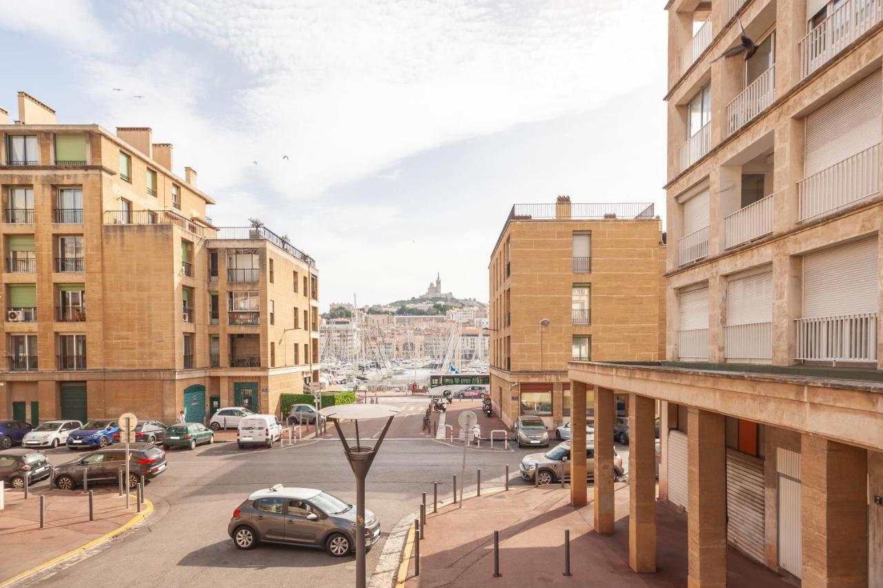 Apartamento Le Saint Jean - Appt Avec Vue Sur Lentree Du Vieux Port Marsella Exterior foto
